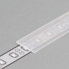 OVATA Difuzor nasouvací VÝPRODEJ Nasouvací difuzor k profilu pro LED pásky, materiál polykarbonát PC/PP, povrch transparentní, propustnost 90%, rozměry 12,4x0,8mm, l=2000mm náhled 1