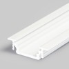 GLAUX PROFIL 24x7mm Vestavný, profil pro LED pásky, materiál hliník, povrch surový, max šířka LED pásků w=10mm, rozměry 24x7mm, l=2000mm náhled 4