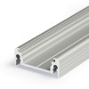 CHENO PROFIL PŘISAZENÝ, 24x9mm Přisazený profil pro LED pásky, materiál hliník, povrch černý, max šířka LED pásků w=14mm, rozměry 24x9mm, l=4000mm náhled 6