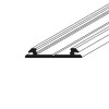 PIA PROFIL 20x3mm Přisazený profil pro LED pásky, materiál hliník, povrch surový, max šířka LED pásků w=12mm, rozměry 20x3,3mm, l=2000mm náhled 2