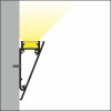 FERULIA profil Nástěnný, trojúhelníkový profil pro LED pásky, materiál hliník, povrch bílý, max šířka LED pásků w=12mm, rozměry 46,1x23mm, l=4000mm, svítí nahoru, nebo dolů náhled 12