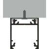 FICARIA profil Přisazený, závěsný profil pro LED pásky, materiál hliník, povrch černý, max šířka LED pásků 20mm, rozměry 23x25,1mm, l=2000mm náhled 19