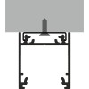 FICARIA profil Přisazený, stropní profil, materiál hliník, povrch černý, max šířka LED pásků w=20mm, rozměry 23x25,1mm, l=4000mm náhled 20