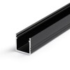 SYTHIA profil Přisazený, profil pro LED pásky, povrch elox šedostříbrný mat, max šířka LED pásků w=10mm, rozměry 12x12mm, l=4000mm náhled 6