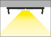 SOPHI PROFIL 20,5x3,8mm Přisazený profil pro LED pásky, materiál hliník černý, max šířka LED pásků w=16mm, rozměry 20,5x3,8mm, l=2000mm, montáž pomocí šroubů nebo adhezních pásků náhled 9