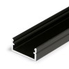 FRITILA PROFIL Přisazený profil pro LED pásky, materiál hliník, povrch surový/bílý/elox šedostříbrný mat/černý, max šířka LED pásků 12mm, rozměry 6,6x14,4mm, délka dle typu náhled 6