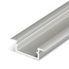 FILAGO PROFIL 21,3x6,6mm Vestavný, zápustný profil pro LED pásky, materiál hliník, povrch černý, max šířka LED pásků w=12mm, rozměry 6,6x21,3mm, l=2000mm náhled 6