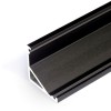 SUPINA C Přisazený, rohový profil pro LED pásky, sklon 60° nebo 30°, materiál hliník, povrch elox šedostříbrný mat, max šířka LED pásků w=12mm, rozměry 16,5x16,5mm, l=2000mm náhled 6