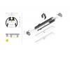 MACIE 17x20mm Kruhový profil pro LED pásky, materiál hliník, povrch černá, max šířka LED pásku w=12mm, rozměry d=20mm, délka l=4050mm náhled 5