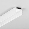 RENNE profil 17,6x17,6 Přisazený, závěsný profil pro LED pásky, materiál hliník, povrch surový, max šířka LED pásků w=14mm, rozměry 17,6x17,6mm, délka l=2000mm. náhled 4