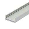 NUPHAR profil33 FLAT SURFACE Přisazený profil pro LED pásky, materiál hliník, povrch bílý, max šířka LED pásků w=30mm, rozměry 33,4x12,8mm, l=2000mm náhled 1