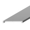 NUPHAR KRYT PRO profil 09 Kryt pro profil, materiál hliník, povrch elox šedostříbrný mat, rozměry 33,4x3mm, l=2000mm náhled 3