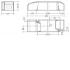 Driver LC 24V Cassambi RF bezdrátový BT Bluetooth 2,4GHz, CASAMBI stmívatelný 1-100%, napájecí zdroj, pro LED osvětlení 150W, sec. 24V, 6,250A, napájení 230V, IP20, rozměry 325x43x30mm náhled 5