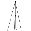 TRIPOD Základna stojací lampy, těleso kov, povrch černá, pro žárovku 1x60W, 230V IP20, h=1090mm, rozpětí trojnožky d=660mm včetně vypínače na kabelu, přívodní kabel l=3m náhled 1