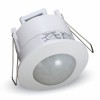 VT-8051 senzor pohybu PIR LED VÝPRODEJ Senzor pohybu PIR, úhel záběru 360°, dosah 6m, čas sepnutí 10s-15min, 3-2000lux, těleso plast, povrch bílá, 230V, IP20, tř.1, rozměry d=76mm, h=75,6mm náhled 1