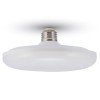 VT-235 VÝPRODEJ LED žárovka, základna bílá, difuzor plast opál, LED 36W, teplá 3000K, 2900lm, Ra80, E27, 230V, rozměry d=250mm, h=80mm náhled 1