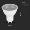 SMART Bulb GU10 GA AA WiFi CCT RGB VÝPRODEJ LED žárovka 5W, 400lm, GU10, Ra80, vyzař úh 100°,230V, pom aplikace Google Assistant, Amazon Alexa nast teplota CCT 2700K-6400K, stmívat, RGB, 230V, d=50mm náhled 9