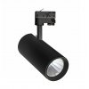 DELICATES TW 12W, Casambi Bodové svítidlo do 3F lišty, hliník, povrch černá, LED 12W, 1080lm, TW Tunnable white, vyzař. úhel 24°, stmív Casambi, Ra80, 230V, IP20, tř.1, rozměr 90x200x162mm, vč. 3F adaptér Nordic Alumin náhled 1