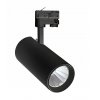 DELICATES 25W DALI Ra96 Bodové svítidlo do 3F lišty, hliník, povrch černá, LED 25W, 2750lm, neutrální 4000K, vyzař. úhel 24°, stmív DALI, Ra96, 230V, IP20, tř.1, rozměr 90x200x185mm, vč. 3F adaptér Nordic Alumin náhled 1