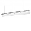 FRAGOR 2x20W, T8/G13, IP65 Stropní / závěsné průmyslové prachotěsné svítidlo, těleso plast šedá, kryt plast čirý, pro LED zářivky 2x20W, T8, G13, l=1200mm, 230V, IP65, tř.2, rozměry 90x63mm, l=1310mm. náhled 3