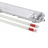 FRAGOR 2x20W, T8/G13, IP65 Stropní / závěsné průmyslové prachotěsné svítidlo, těleso plast šedá, kryt plast čirý, pro LED zářivky 2x20W, T8, G13, l=1200mm, 230V, IP65, tř.2, rozměry 90x63mm, l=1310mm. náhled 4