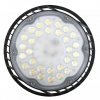 UFOLIGHT 105W, IP65 Závěsné průmyslové svítidlo, těleso kov, povrch černá, krycí plast čirý, LED 105W, 11550lm, neutrální 4000K, vyzař. úhel 70°, Ra80, 230V, IP65, IK06, rozměry d=218, h=80mm náhled 1