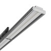 LINETRACK LED 12W-45W, CCT Kolejnicové svítidlo, plast černá, LED 12-42W, 5200lm, přepín teplota CCT 3000K/4000K/6000K, nast sklon svícení +-45°, vyzařovací úhel 90°, Ra90, 230V, IP20, rozměry 1200x60xmm, do 3F lišty Nordic A náhled 4