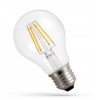 LED žárovka čirá E27 6W A60 Světelný zdroj, žárovka hrušková, sklo čiré, LED 6W, 750lm, E27, A60, neutrální 4000K, 230V, d=60mm, l=105mm náhled 1
