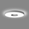 QUARK LED DI Stropní svítidlo, těleso hliník, povrch bílá RAL9010, difuzor plast opál, LED 147W, teplá 3000K, 16710lm, Ra80, 230V, IP20, d=1200mm, h=45mm, svítí nahoru/dolů náhled 4