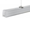 ASTORIA LED Závěsné svítidlo, těleso hliník, povrch bílá, LED 65W, neutrální 4000K, 8500lm, vyzař. 2x asymetriky, Ra80, 230V, IP20, l=1414mm, 76x40mm, kabeláž 5 vodičů, koncovky SAMOSTATNĚ náhled 3
