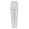 ASTORIA LED Závěsné svítidlo, těleso hliník, povrch bílá, LED 65W, neutrální 4000K, 8500lm, vyzař. 2x asymetriky, Ra80, 230V, IP20, l=1414mm, 76x40mm, kabeláž 5 vodičů, koncovky SAMOSTATNĚ náhled 4