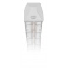 ASTORIA LED Závěsné svítidlo, těleso hliník, povrch bílá, LED 65W, neutrální 4000K, 8500lm, vyzař. 2x asymetriky, Ra80, 230V, IP20, l=1414mm, 76x40mm, kabeláž 5 vodičů, koncovky SAMOSTATNĚ náhled 9