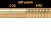 LED pásek COB, 528LED/m, 10W/m, 12V LED pásek COB 528LED/m, 10W/m, 1100lm/m, denní 6500K, vyzař úhel 180°, Ra80, 12V, w=10mm, l=5000mm, dělení po 22,73mm, cena za 1m náhled 6
