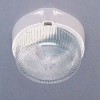 SAUNA 3, 1x60W, E27, ta=120°C, IP34 Stropní, nebo nástěnné svítidlo se zvýšenou tepelnou odolností max. 120°C do sauny, základna plast, prismatické sklo, pro žárovku 1x60W, E27, 230V, IP34, tř.2, d=194mm, h=105mm náhled 1
