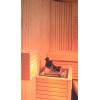 SAUNA 2, 1x60W, E27, 230V, ta=125 °C, IP34 Svítidlo nástěnné do sauny, základna plast, slo prismatické, pro žárovku 1x60W, E27, 230V, ta125 °C, IP34, tř.2, 250x250x130mm +dřevěná mřížka náhled 2