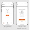 CONNECT-Z ZIG-PIR SENSOR IP44 VÝPRODEJ PIR - Stropní senzor pohybu pro osvětlení, bílý, záběr 360°/120°, dosah až 8m, čas 10s-15min, 3-1000lx, Bluetooth, napájení baterie 2x1,5 AA, IP44, 75x75x70mm náhled 5