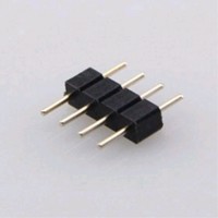 LED RGB 4PIN I SPOJKA Konektor samec/samec 4PIN, pro připojení LED RGB pásku ke kontroléru, nebo zesilovači