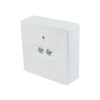EMERGENCY SQ 3W Stropní, nebo podhledové nouzové svítidlo plast bílá, SE - pouze nouzové svícení, LED 3W, 240lm, denní 6500K, záloha 3h, 230V, zvýšené krytí IP40, tř.2, rozměry 123x123x35mm.