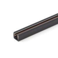 POTENZA NL 12V, nebo 24V, 600mm, 1000mm Napájecí lišta pro osvětlení do vitríny, materiál plas, kov, povrch černá, 12V, nebo 24V, IP20, tř.3, rozměry 14x13mm