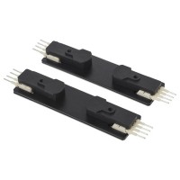 XTRIM MEDIUM Spojka pro 1-fázové lišty, lineátní 180°, materiál hliník, povrch černá, 48V, IP20, tř.3, rozměry 100x27x11,3mm