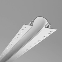 PRF profil XI Zápustný profil pro instalaci LED pásků do sádrokartonu, materiál hliník, povrch bílá, pro LED pásky w=14mm, rozměry 99x35mm, délka l=3m, vč. 2 koncovek.