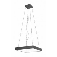 NERESIOLA PL/HL SQ 40W/50W/60W CCT, UGR<19 Stropní/závěsné svítidlo, těleso kov, povrch bílá/černá, difuzor plast, LED 40W/50W/60W, přepínačem nastav. CCT teplota teplá 3000K/neutr 4000K/-denní 6000K, vyzař. úhel 80°, UGR<19, Ra90, 230V, IP40, závěsy SAMOSTATNĚ