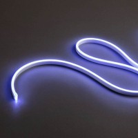 XSNAKE LED neon, bočně tvarovatelný, 8W/m, RGB, R - červená 190lm/m, G - zelená 290lm/m, B - modrá 120lm/m, 24V, 60LED/m, IP67, tř.3, rozměry w=12mm, délka l=20000mm, dělitelnost 100mm, trafo samostatně