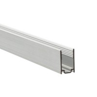 XSNAKE Profil pro uložení LED neonu, materiál hliník, povrch šedostříbrná, rozměry dle typu, délka l=2000mm