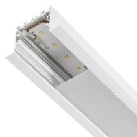 DOMDILION LED 14,7W/29,4W/44,1W/58,8W GEN 2 Stropní, podhledové svítidlo, materiál hliníkový profil, povrch bílá, difuzor polykarbonát opál, LED 14,7W/29,4W/44,1W/58,8W, neutrální 4000K/teplá 3000K, 230V, IP20, Ra80, tř.1, rozměry 62x36mm, délka dle typu, vč KONCOVEK