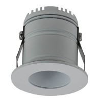 POINTO LED 3W Stropní, podhledové, bodové komínkové svítidlo, těleso hliník, povrch černá, nebo bílá, LED 3W, teplá 3000K, nebo neutrální 4000K, vyzařovací úhel 30°, Ra80, 230V, IP20, rozměry d=44mm, h=40mm, trafo na kabelu