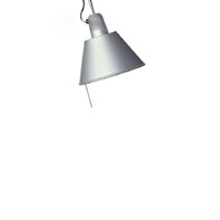 TOLOMEO DECENTRATA Stínítko svítidla materiál hliník, povrch hliník elox, d=200mm, h=115mm těleso je dodáváno zvlášť