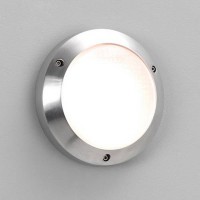 TORONTO Stropní venkovní svítidlo, základna hliník, povrch leštěný, difuzor sklo opál, pro žárovku 40W, G9, 230V, IP65, tř.1, rozměry d=170mm, h=60mm
