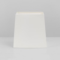 AZUMI Stínítko pro nástěnnou/stolní/stojací lampu, tvar čtverec, materiál textil, povrch vnější bílá, černá, ústříce, tmel, vnitřní bílá, E27/ES, rozměry dle typu, vč. redukčního kroužku E14, POUZE STÍNÍTKO BEZ ZÁKLADNY