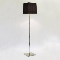 AZUMI Stojací lampa, těleso kov, povrch bronz, nikl lesk, nikl mat, imitace opotřebení, pro žárovku 60W, E27, 230V, IP20, tř.2, rozměry 1620x300x300mm, vypínač na kabelu, STÍNÍTKO SAMOSTATNĚ